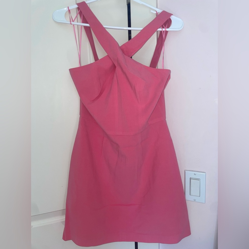 NWT French Connection Revolve dress - bubblegum pink